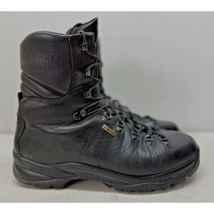 KENETREK Hard Tactical Boots Black Leather Windtex 420-TAC MEN'S 12 M  ITAY
